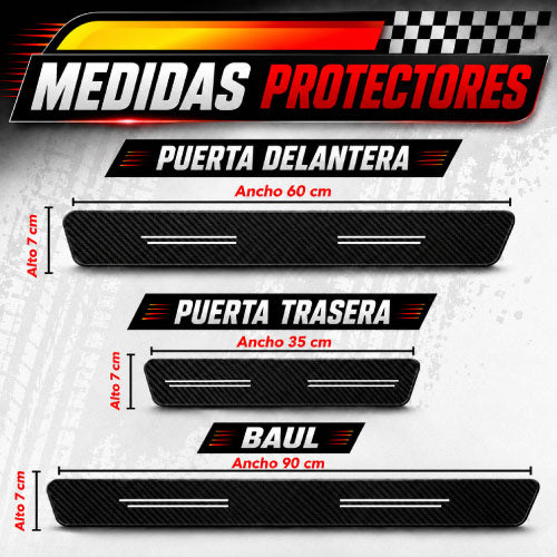 8 PROTECTORES +1 BAUL
