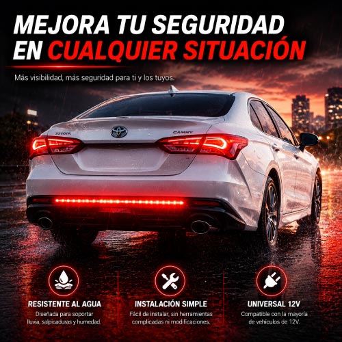 LUZ LED TRASERA PUNTOS 12V