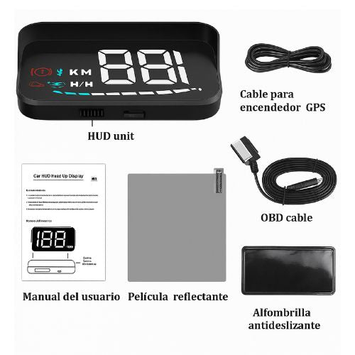 Proyector velocimetro digital