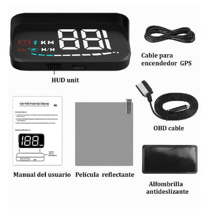 Proyector velocimetro digital