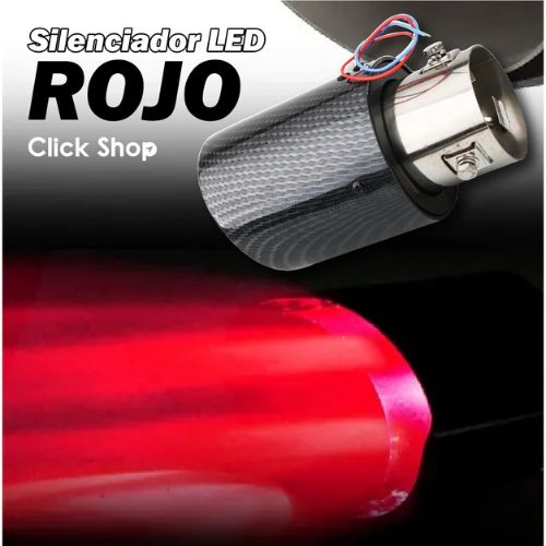 TUBO DE ESCAPE CON SILENCIADOR DE LUZ