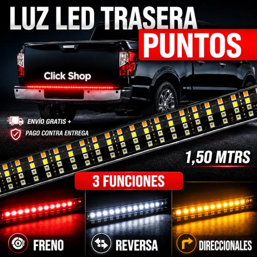 LUZ LED TRASERA PUNTOS 12V