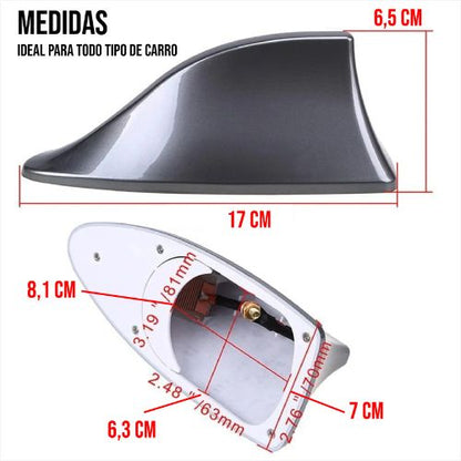ANTENA TIBURÓN PARA CARRO