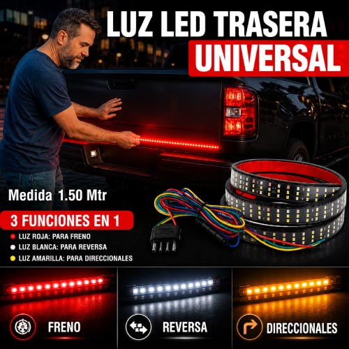 LUZ LED TRASERA PUNTOS 12V
