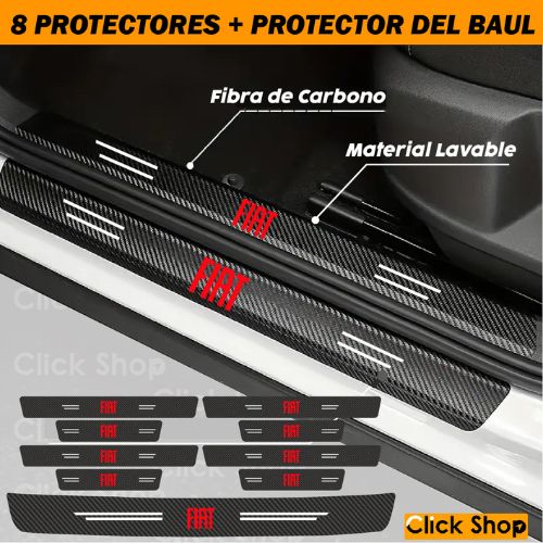 8 PROTECTORES +1 BAUL