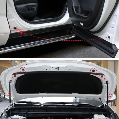 AMORTIGUADOR DE PUERTAS CARRO X 10 Unidades