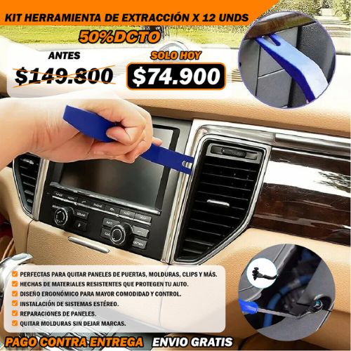 Herramienta de Extracción x 12 Unds