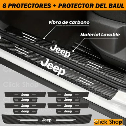 8 PROTECTORES +1 BAUL