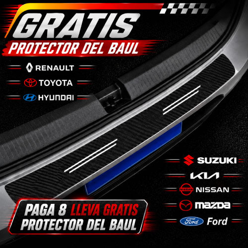 8 PROTECTORES +1 BAUL UNIVERSALES