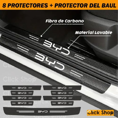 8 PROTECTORES +1 BAUL