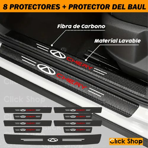 8 PROTECTORES +1 BAUL