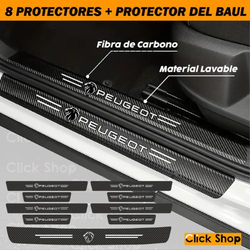 8 PROTECTORES +1 BAUL